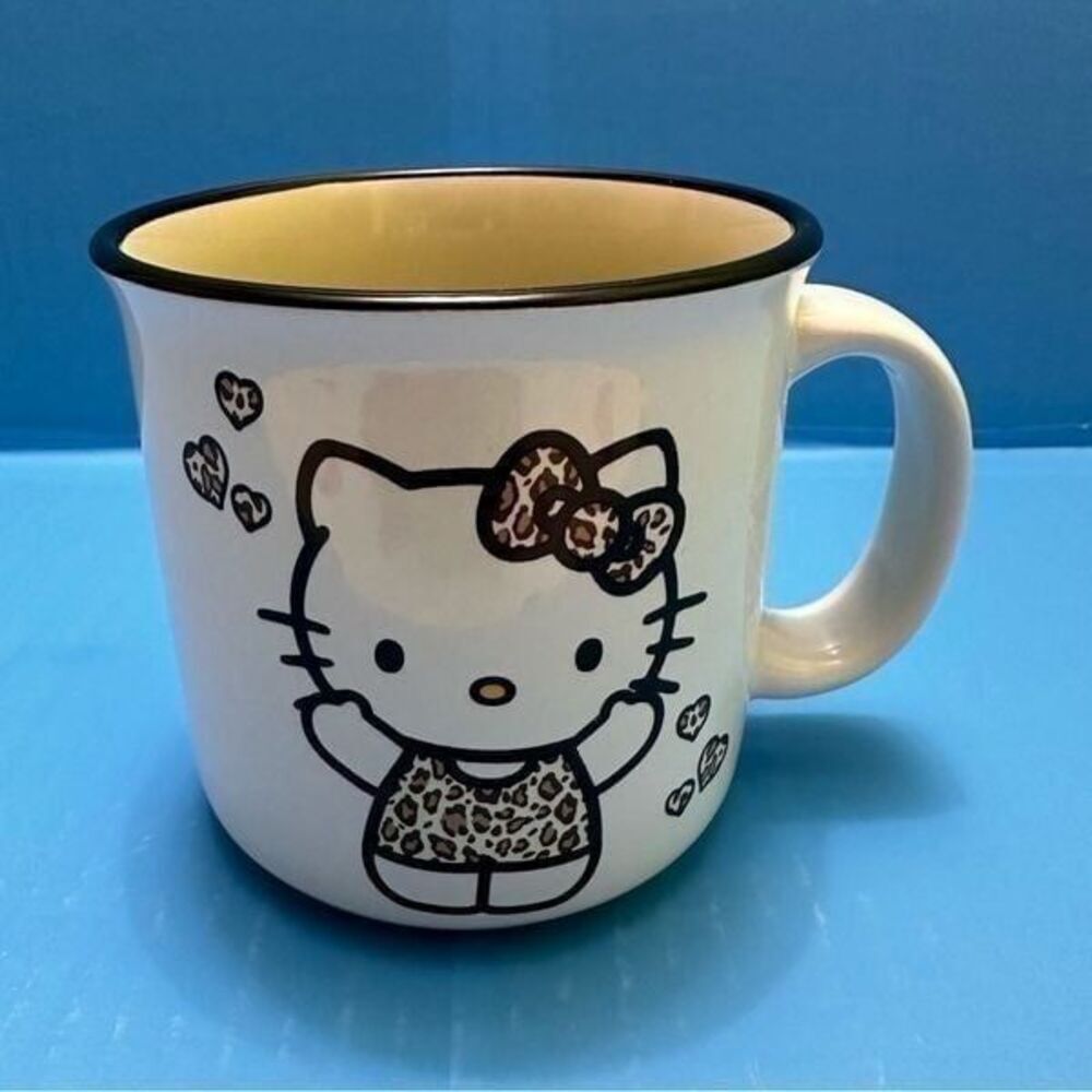 Hello Kitty Ceramic Leopard Mug